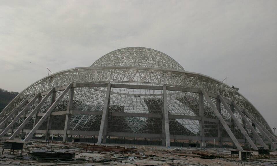 石狮体育场馆网架工程